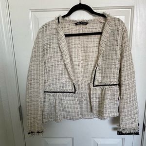 Zara tweed jacket